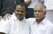 Bangalore land row: Lokayukta police file FIR against Yeddyurappa, Kumaraswamy